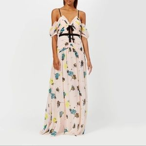Self Portrait Maxi Dress Floral UK 8 NWT